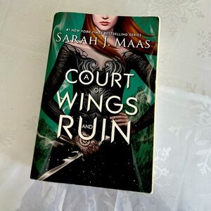 A Court of Wings And Ruin, First Edition, soft cover. ORIGINAL COVER.